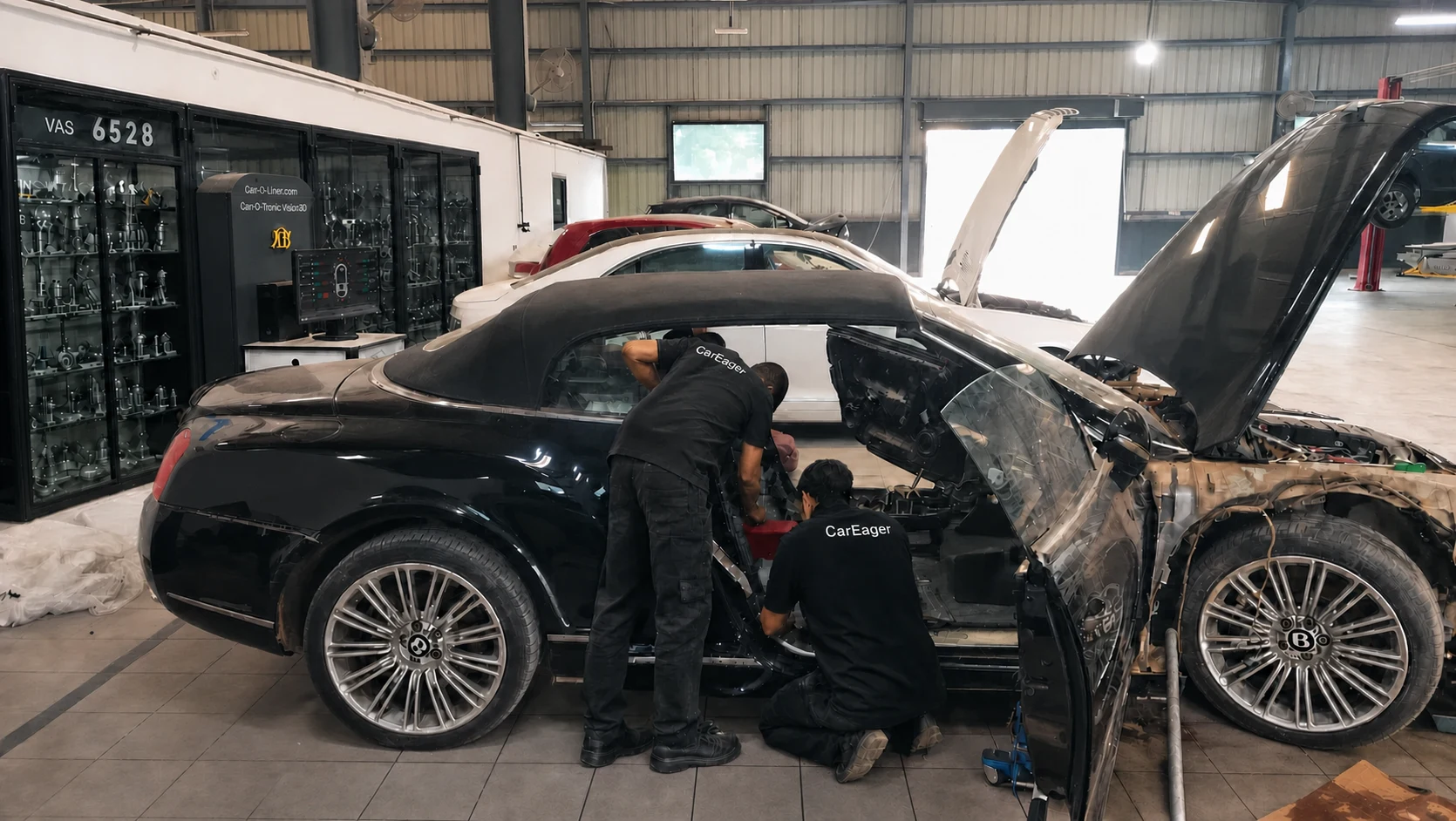 Insurance rebuild — CarEager studio
